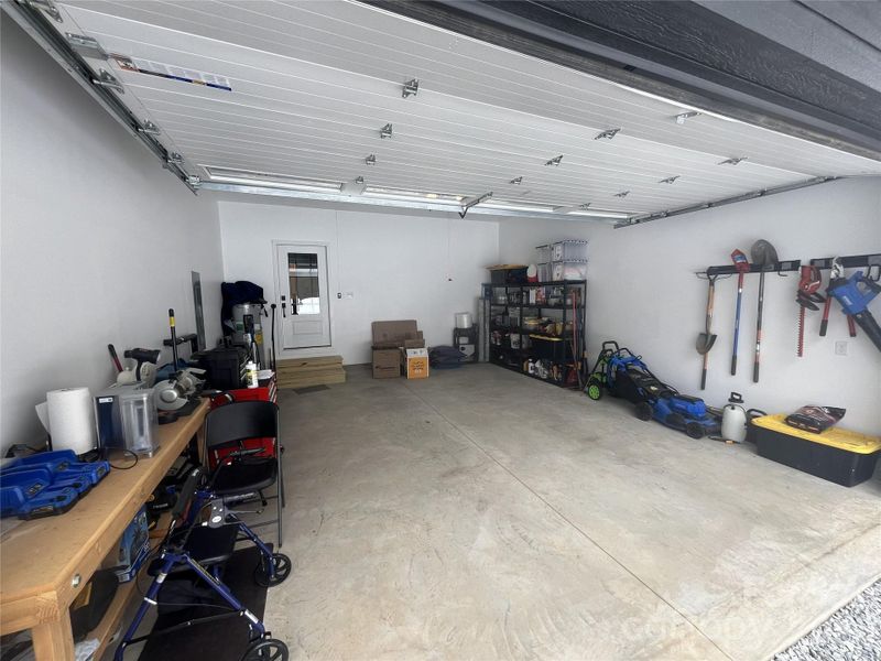 Spacious Garage