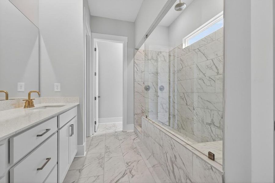 Furnished interior view inside a new home in Red Bird Manor, Jefferson (Image 16). Furnished interior view inside a new home in Red Bird Manor, Jefferson (Image 16).