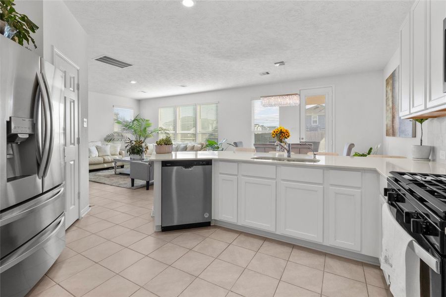 Furnished interior view inside a new home in , Houston (Image 7). Furnished interior view inside a new home in , Houston (Image 7).