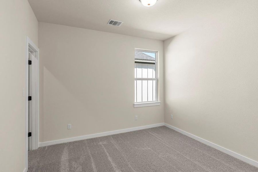 Spacious, unfurnished interior of a new home in Terrace Collection at Heritage, Dripping Springs (Image 29). Spacious, unfurnished interior of a new home in Terrace Collection at Heritage, Dripping Springs (Image 29).