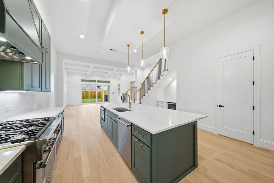 Furnished interior view inside a new home in , Houston (Image 28).