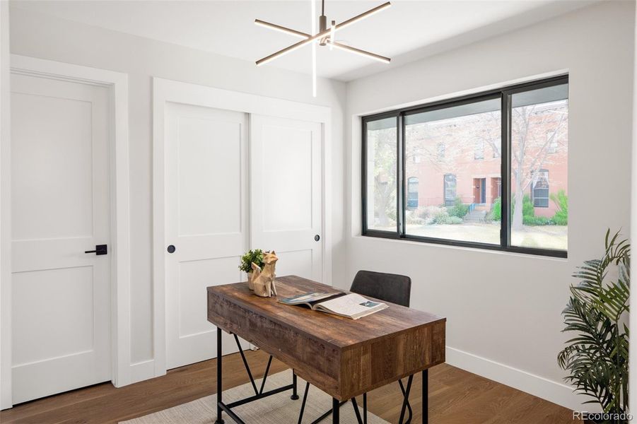 Furnished interior view inside a new home in , Denver (Image 7).