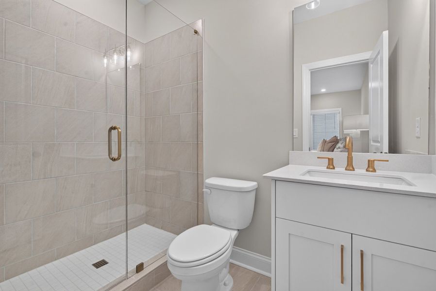 Representative furnished interior of a home built from the The Benton IV by The Providence Group in Ward's Crossing Townhomes, Johns Creek (Image 35).