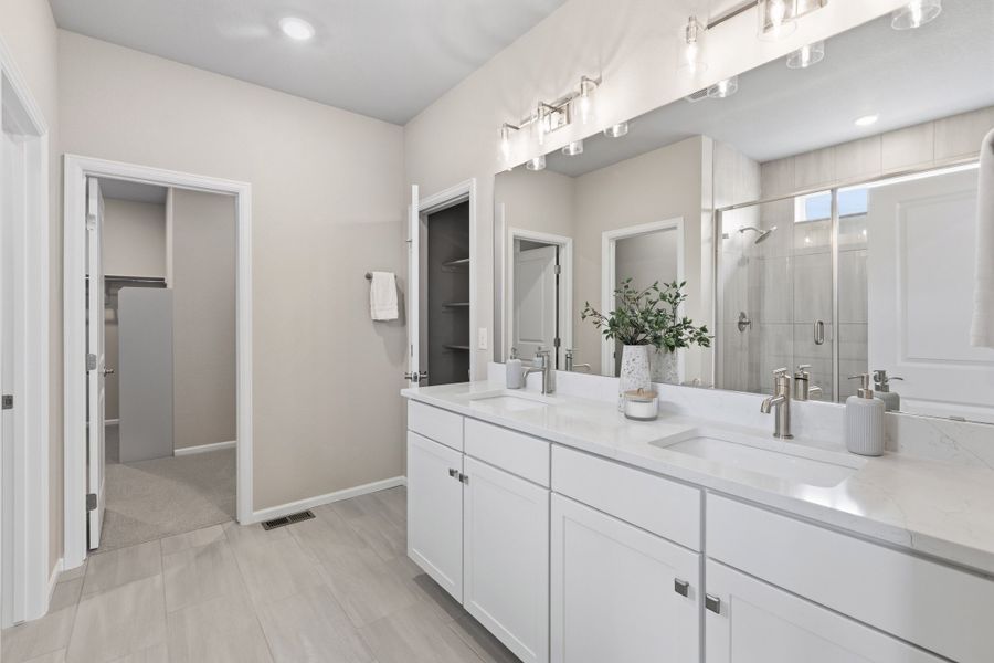 Furnished interior view inside a new home in The Manors Collection at Golden Overlook, Golden (Image 15).