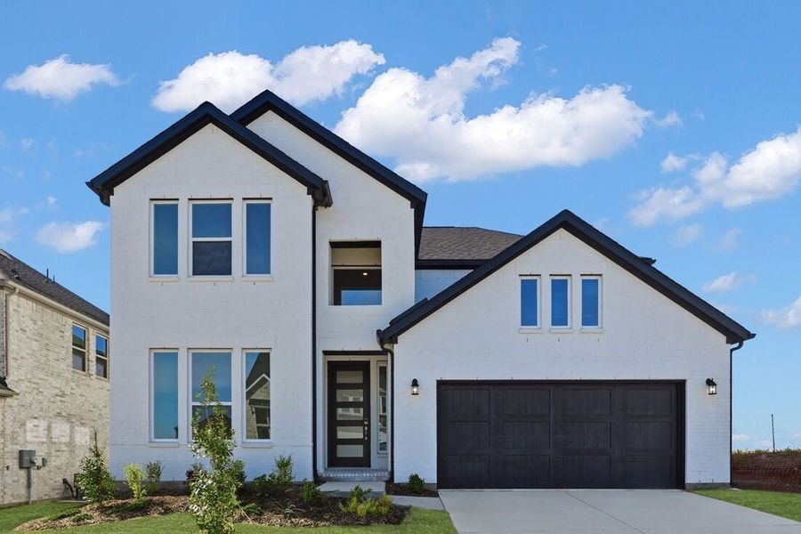 Representative exterior photo of a completed home built from the Citron by Taylor Morrison in The Ranch at Uptown Celina, Celina, TX (Image 20).