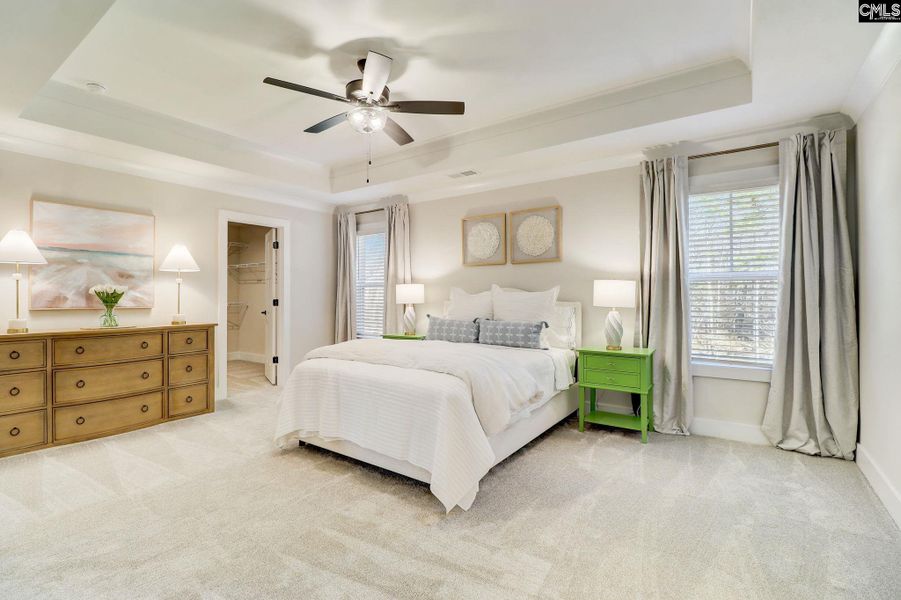 Furnished interior view inside a new home in Raglins Creek, Lugoff (Image 26). Furnished interior view inside a new home in Raglins Creek, Lugoff (Image 26).