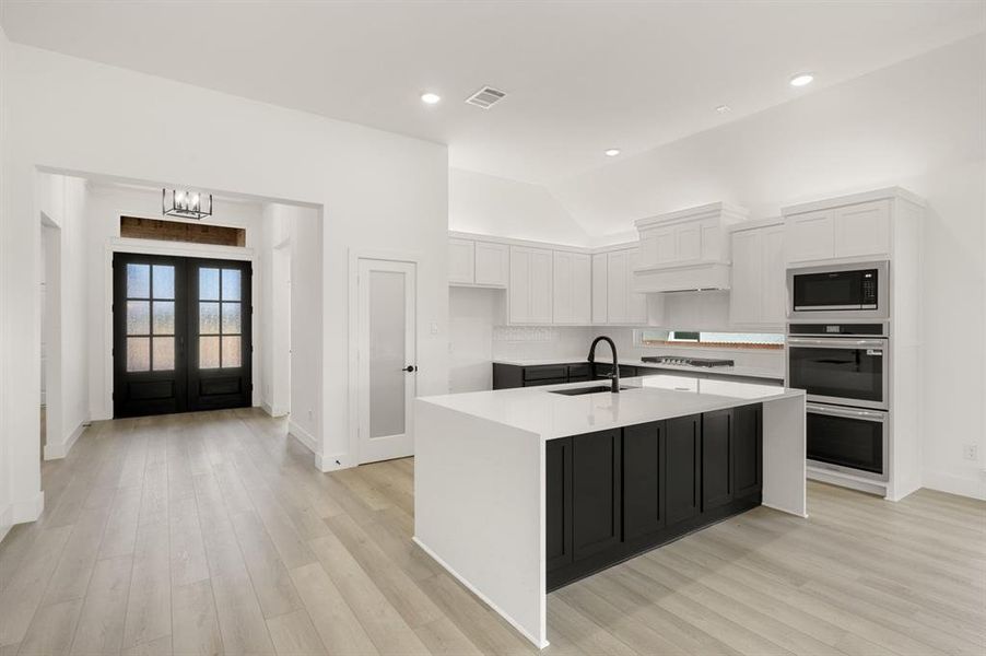Furnished interior view inside a new home in Shady Valley Estates, Midlothian (Image 8).