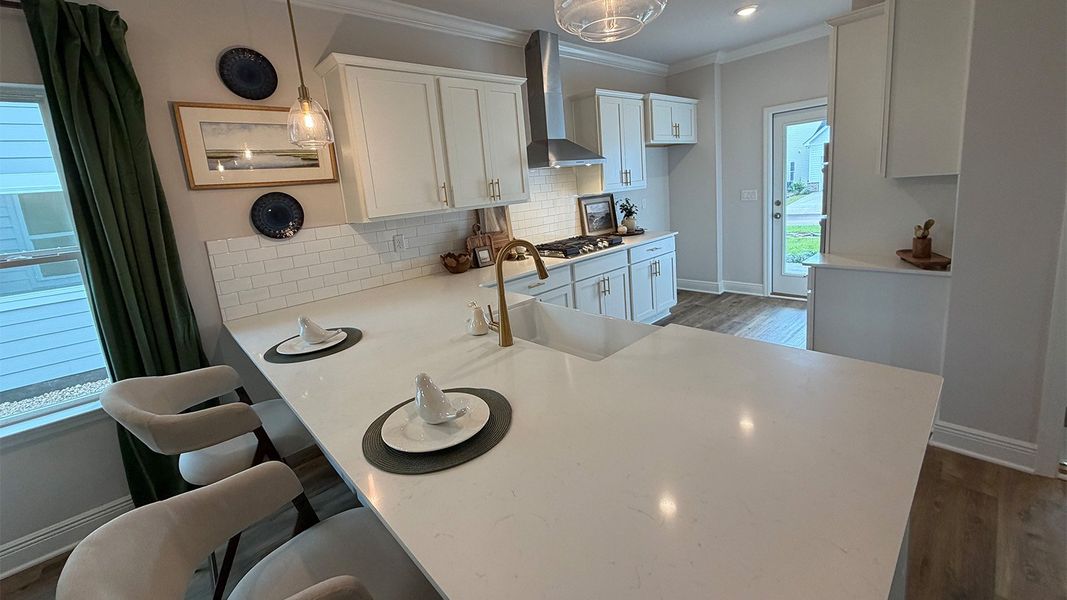 Furnished interior view inside a new home in Fallschase, Tallahassee (Image 9).