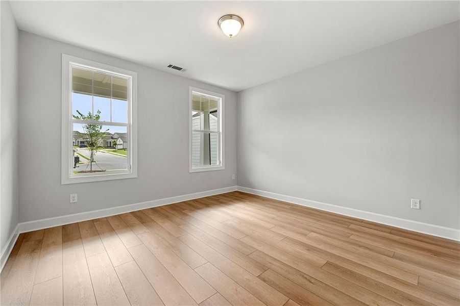 Spacious, unfurnished interior of a new home in Cresswind Georgia at Twin Lakes, Hoschton (Image 23). Spacious, unfurnished interior of a new home in Cresswind Georgia at Twin Lakes, Hoschton (Image 23).