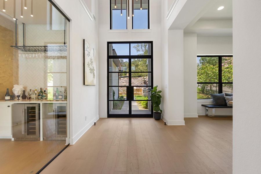 Furnished interior view inside a new home in , Austin (Image 10).