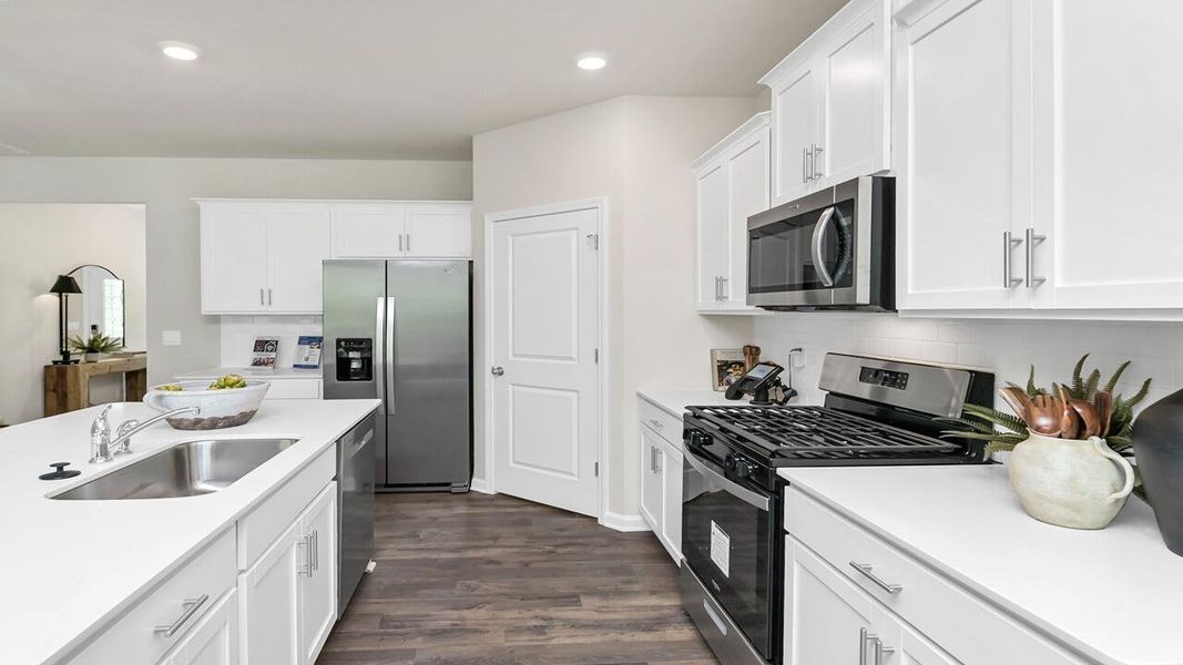 Furnished interior view inside a new home in Pine Hills at Cane Bay, Moncks Corner (Image 31).
