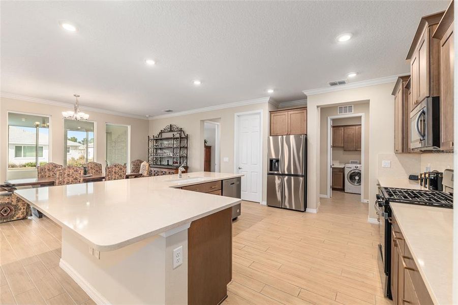 Furnished interior view inside a new home in , Ocala (Image 20).