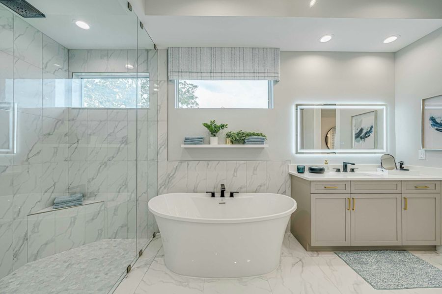 2D floor plan layout for the Sand Dollar Grande by GHO Homes in The Strand, Indian River Shores, FL (Image 34).