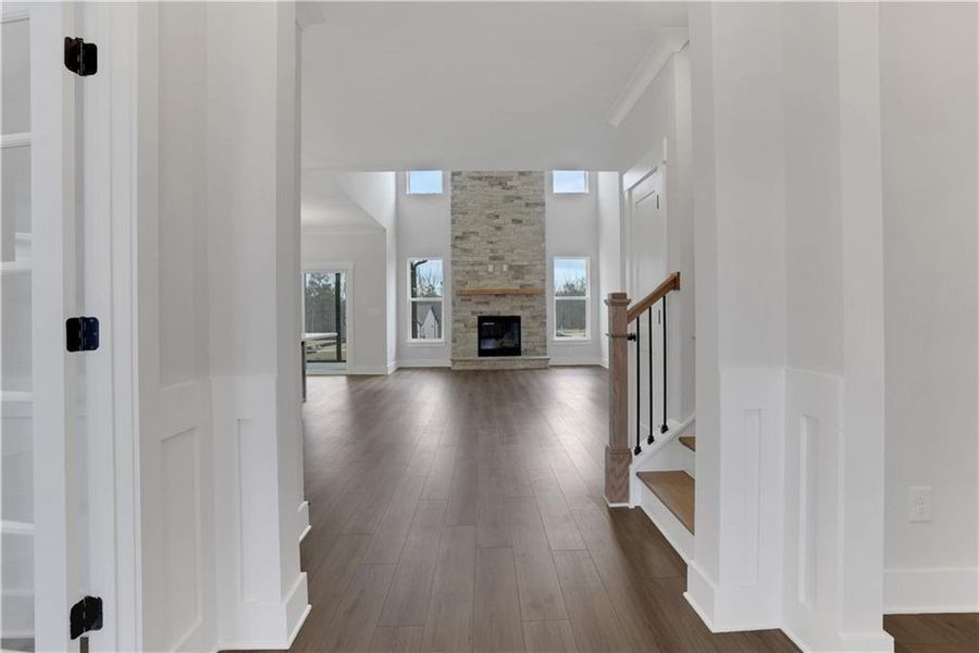 Spacious, unfurnished interior of a new home in Twin Lakes, Hoschton (Image 28). Spacious, unfurnished interior of a new home in Twin Lakes, Hoschton (Image 28).