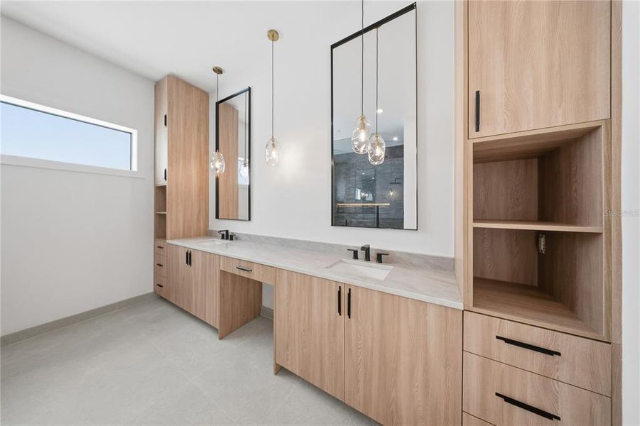 Furnished interior view inside a new home in , Tampa (Image 18).