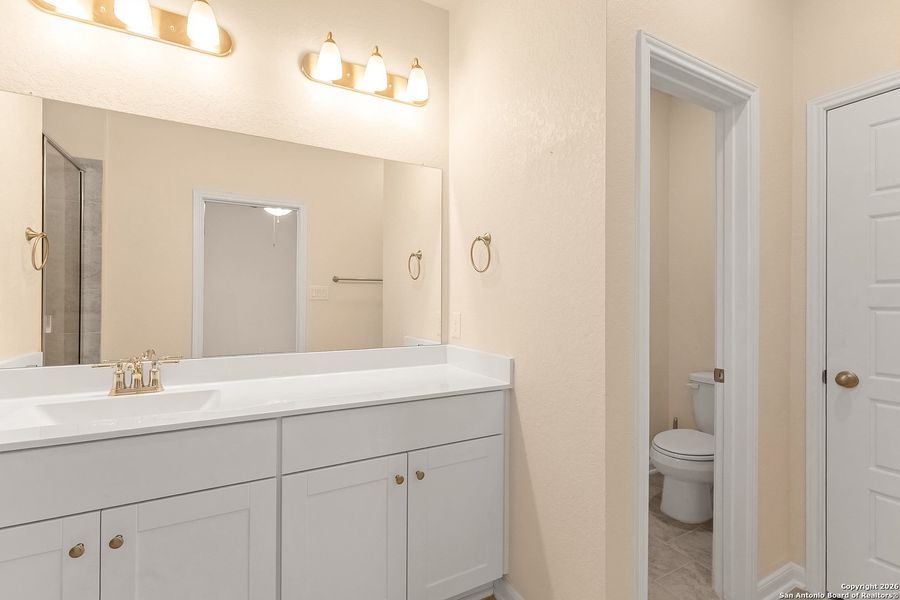 Furnished interior view inside a new home in Bricewood, San Antonio (Image 6).
