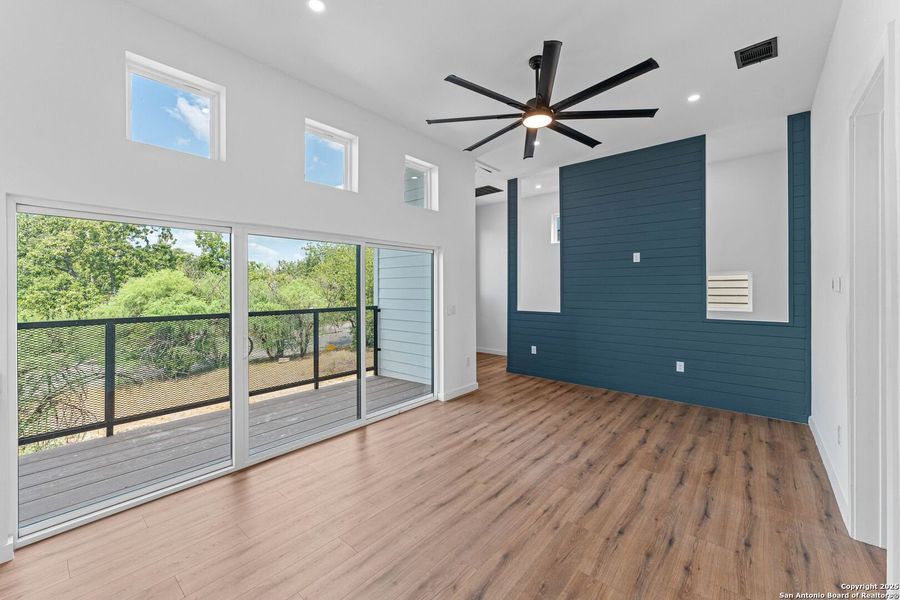 Spacious, unfurnished interior of a new home in , San Antonio (Image 9). Spacious, unfurnished interior of a new home in , San Antonio (Image 9).