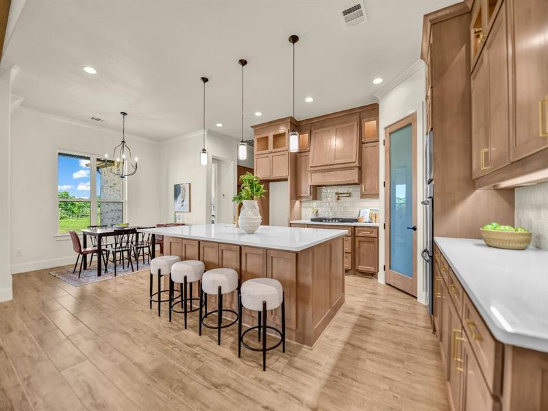 Furnished interior view inside a new home in , Decatur (Image 33).