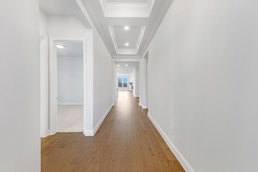 Representative unfurnished interior of a home built from the Colorado Executive by UnionMain Homes in Wildflower Ranch, Justin (Image 20).