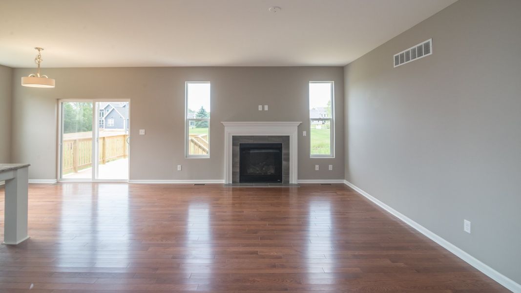 Representative unfurnished interior of a home built from the The Abington by Norfolk Homes in Valleys, Jackson (Image 25).