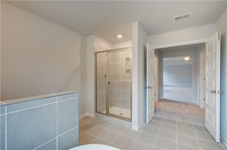 Furnished interior view inside a new home in Trinity Park, McDonough (Image 9).