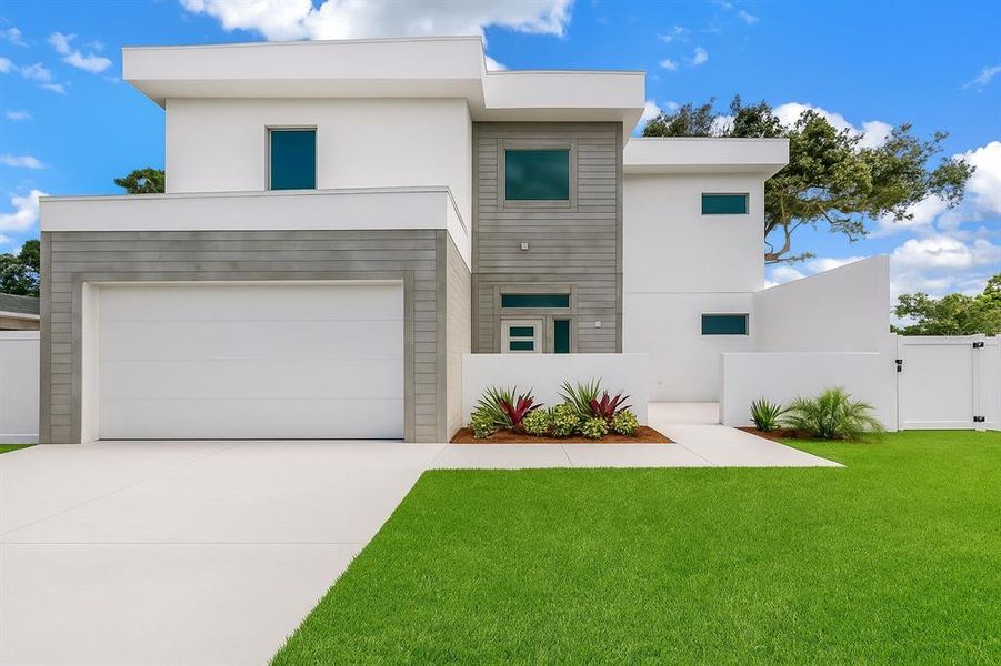 *Artistic rendering of final landscaping*