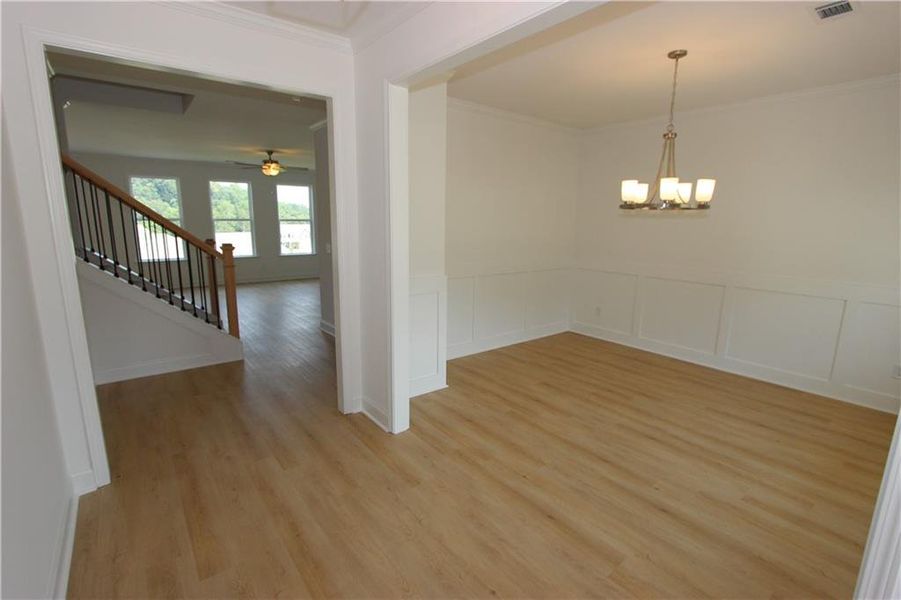 Spacious, unfurnished interior of a new home in Clark Farms, Flowery Branch (Image 12).