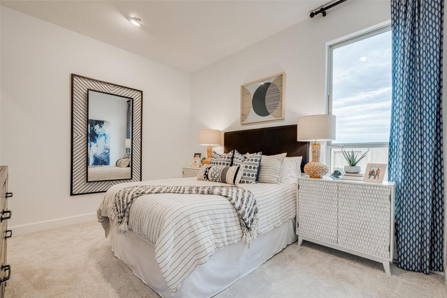 Furnished interior view inside a new home in Anniston, Katy (Image 44).