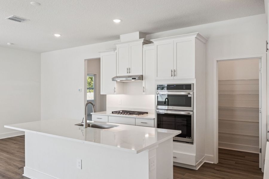 Furnished interior view inside a new home in Eden Crest, Apopka (Image 7).