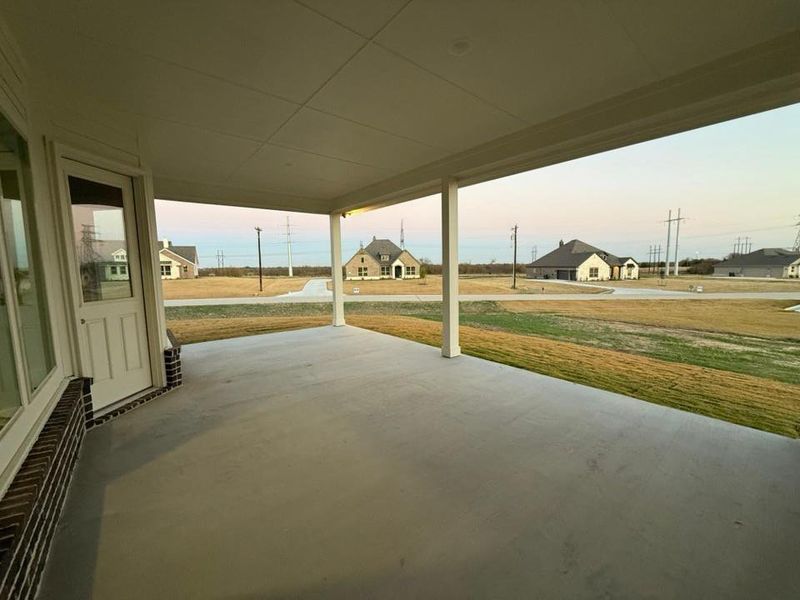 Exterior details and patio area of a home in Parker Heights, Valley View (Image 3). Exterior details and patio area of a home in Parker Heights, Valley View (Image 3).