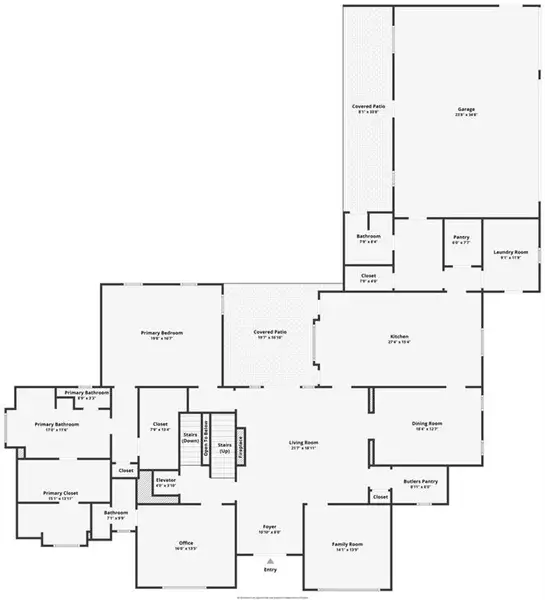 2D floor plan layout of this home in , Sandy Springs, GA (Image 7).