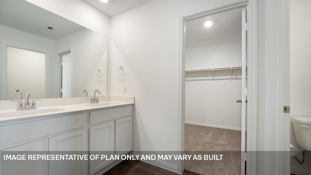 Furnished interior view inside a new home in Southgrove, Kyle (Image 4).