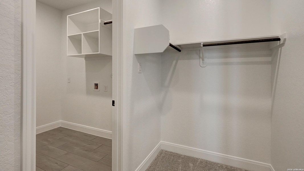Spacious, unfurnished interior of a new home in Kallison Ranch, San Antonio (Image 23). Spacious, unfurnished interior of a new home in Kallison Ranch, San Antonio (Image 23).