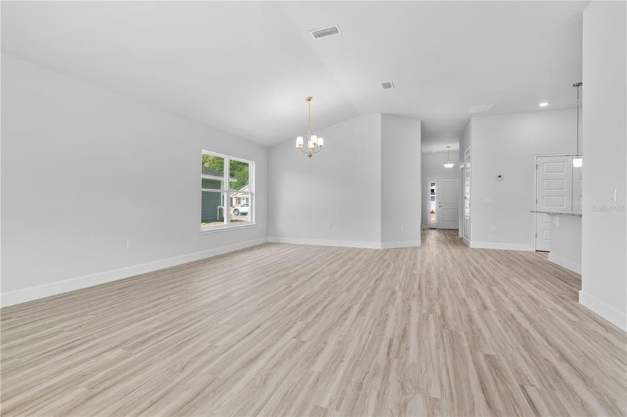 Spacious, unfurnished interior of a new home in Kirkland Farms, Alachua (Image 9). Spacious, unfurnished interior of a new home in Kirkland Farms, Alachua (Image 9).