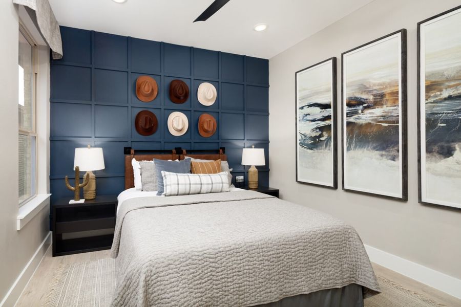 Representative furnished interior of a home built from the Verona by Ladera Texas in Ladera Prosper, Prosper (Image 14).