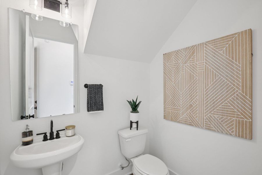 Furnished interior view inside a new home in Novel, Austin (Image 32).