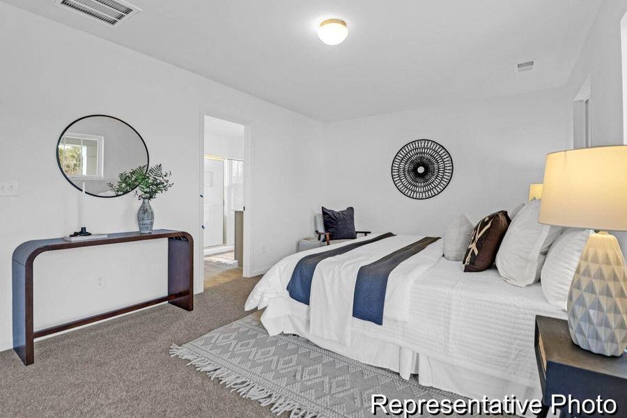 Furnished interior view inside a new home in , Ravenel (Image 24).