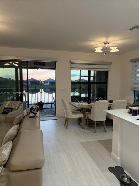 Furnished interior view inside a new home in , Port St. Lucie (Image 7).