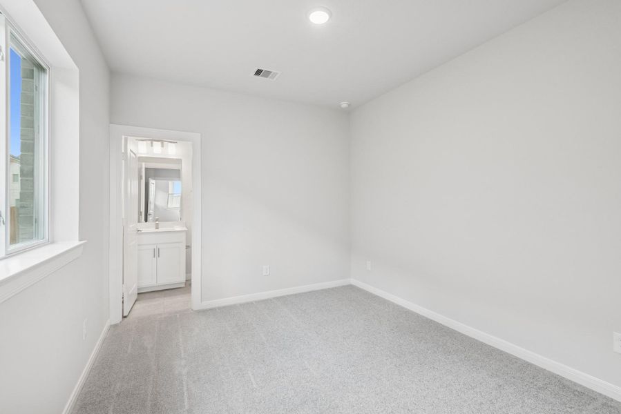 Spacious, unfurnished interior of a new home in The Grand Prairie 50’, Hockley (Image 33). Spacious, unfurnished interior of a new home in The Grand Prairie 50’, Hockley (Image 33).