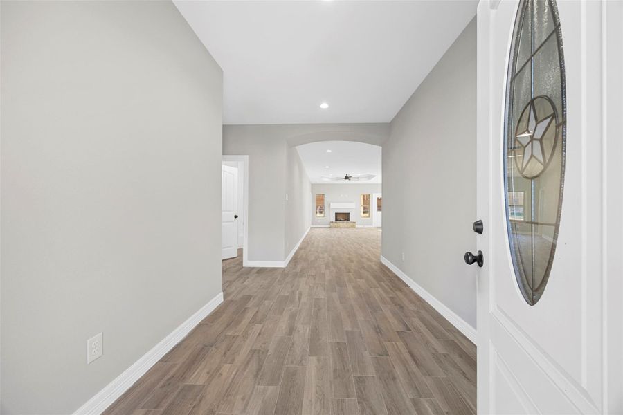 Sample of the interior foyer