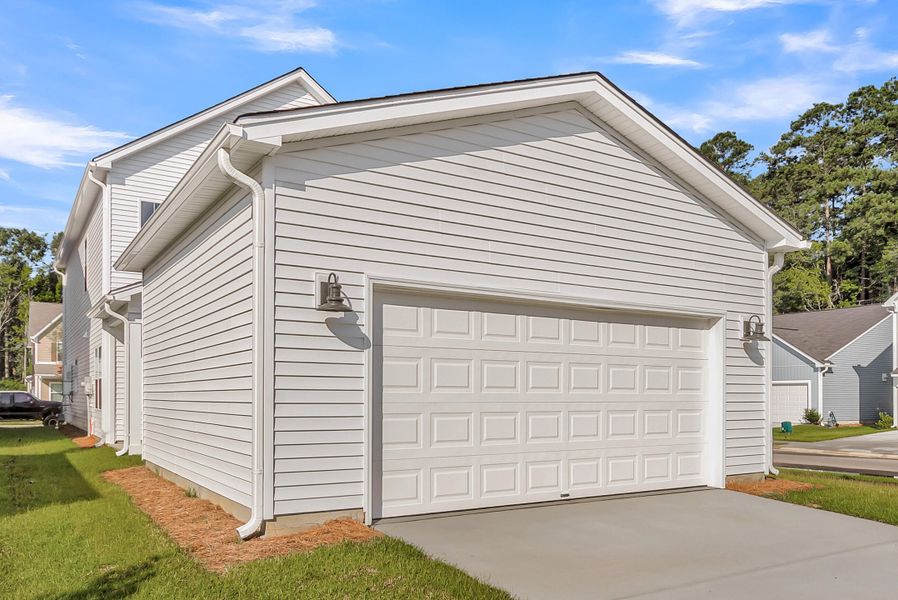 Exterior details and patio area of a home in Six Oaks, Summerville (Image 27).