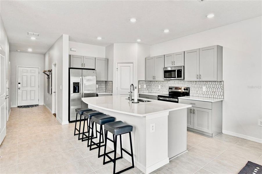 Furnished interior view inside a new home in , Kissimmee (Image 13).