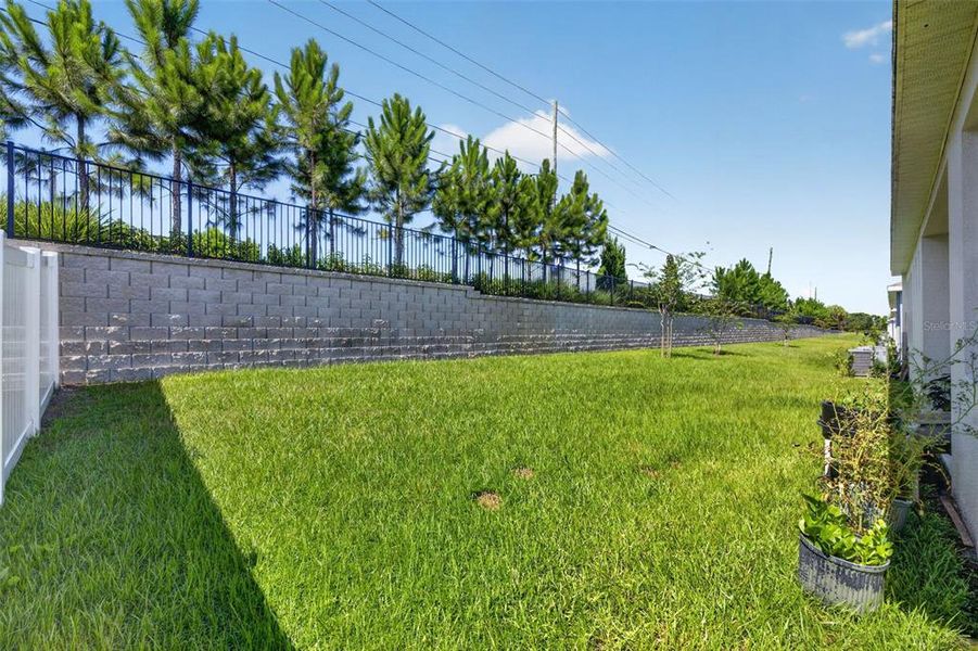 Exterior details and patio area of a home in Bronson's Ridge, Apopka (Image 24).