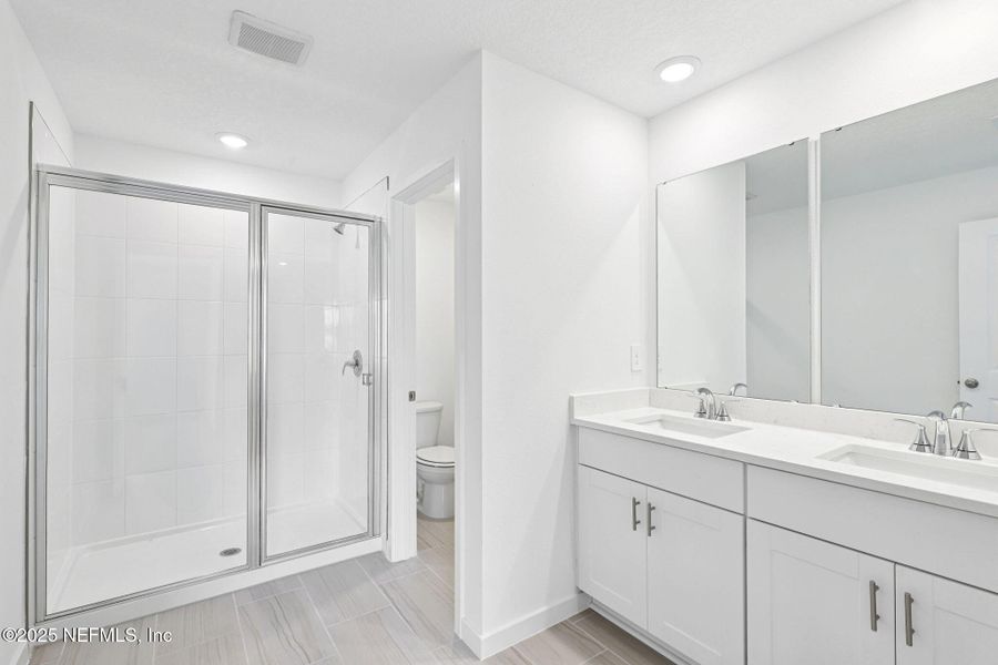 Furnished interior view inside a new home in Azalea Creek, Jacksonville (Image 13).