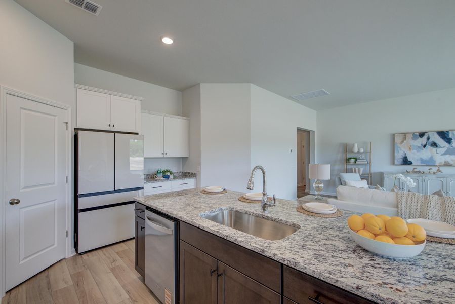 Furnished interior view inside a new home in , Charleston (Image 42).