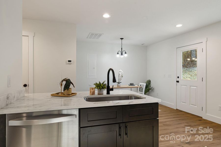 Furnished interior view inside a new home in , Canton (Image 11).