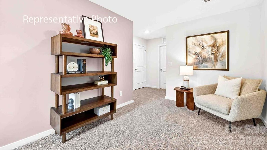 Furnished interior view inside a new home in Fergus Crossing, York (Image 8). Furnished interior view inside a new home in Fergus Crossing, York (Image 8).