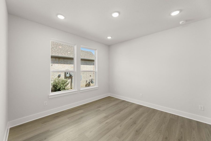 Spacious, unfurnished interior of a new home in Discovery Collection at Union Park, Little Elm (Image 14). Spacious, unfurnished interior of a new home in Discovery Collection at Union Park, Little Elm (Image 14).