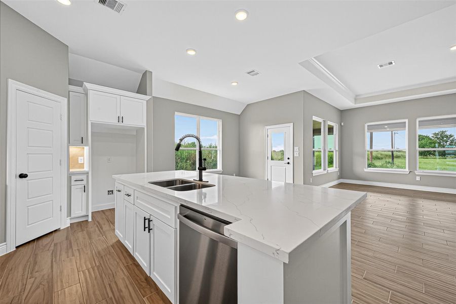 Furnished interior view inside a new home in , Prairie View (Image 13).