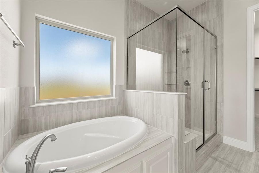 Furnished interior view inside a new home in River Ranch, Van Alstyne (Image 13).